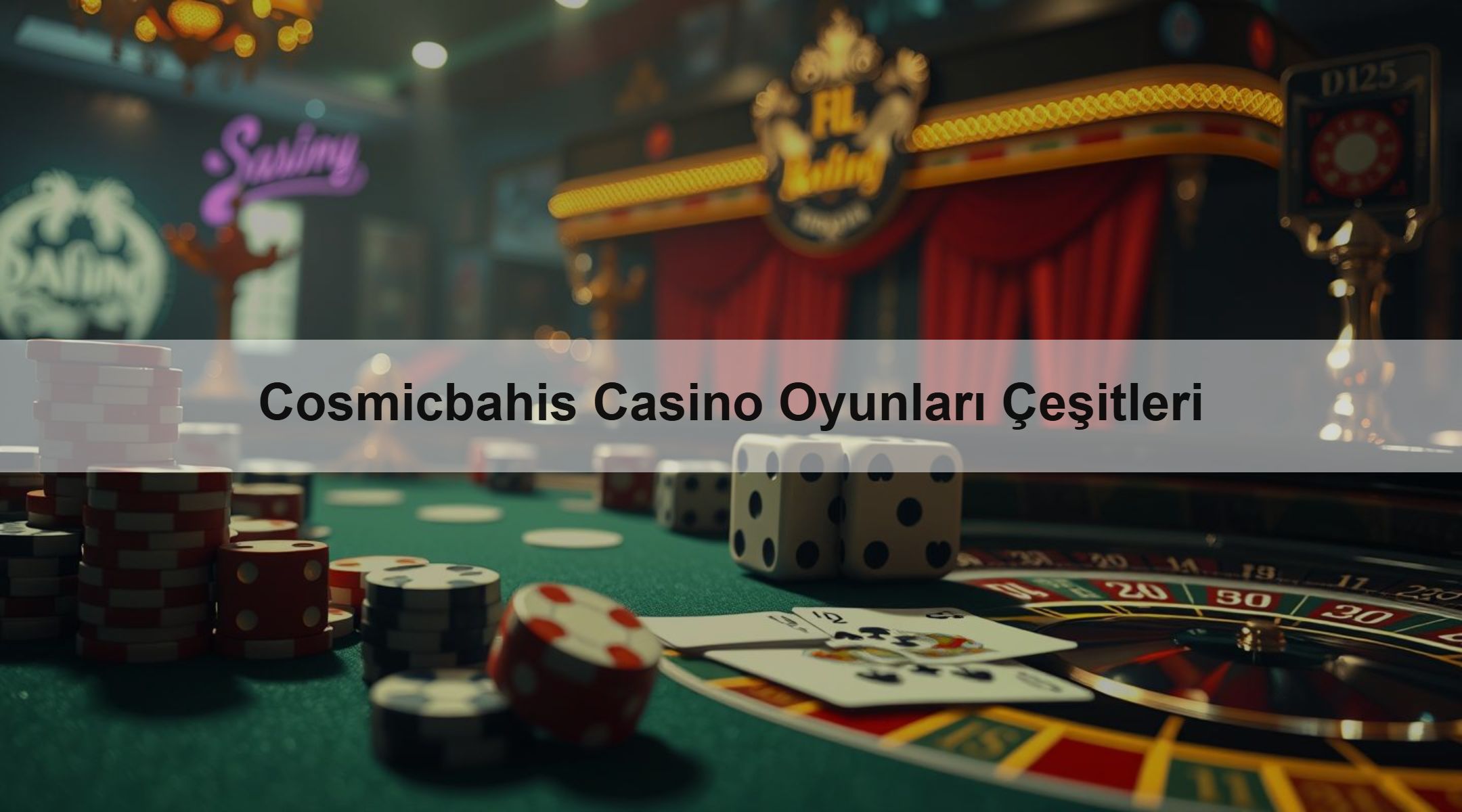 Cosmicbahis Casino Oyunları Çeşitleri 1 Cosmicbahis Casino Oyunları Çeşitleri